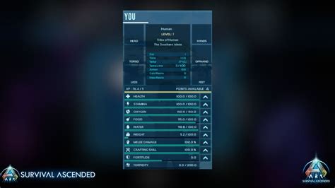 Ark Health Numbers Setting