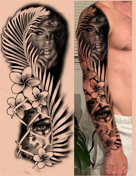 Average Cost Of A 3 4 Sleeve Tattoo At Cheryl Franklin Blog