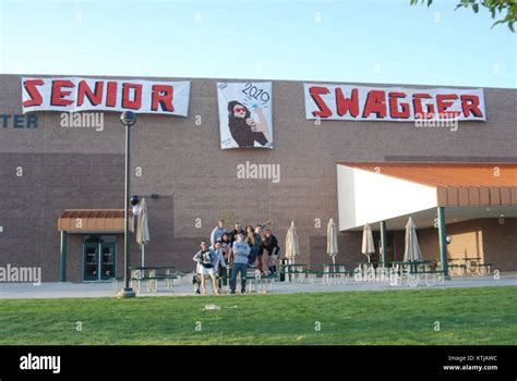Bakersfield Christian High School Swagger Sign Stock Photo Alamy