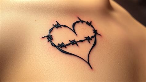 Barbed Wire Heart Tattoo Meaning And Symbolism Pure Beauty