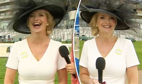 Bbc Weather Carol Kirkwood Oozes Glamour In Skintight Dress For Ascot