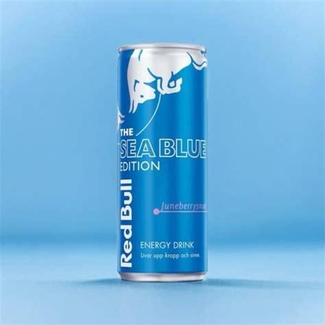 Bebida Red Bull The Sea Blue Edition Juneberry 250 Ml