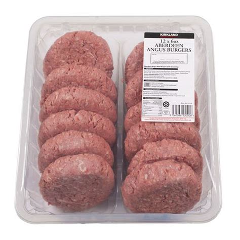 Beef Ground Patties Frozen Cooked Broiled Bodbot