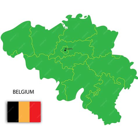 Belgium Vector Map Europe Vector Map Stock Vector Royalty Free 316184477 Shutterstock