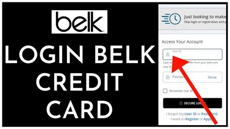 Belk Credit Card Login Cake