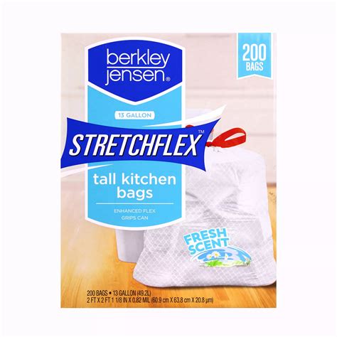 Berkley Jensen Stretchflex Drawstring Kitchen Bags Bj Amp 39 S Wholesale Club