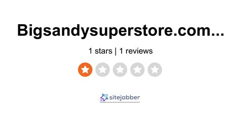 Bigsandysuperstore Reviews Read 1 Customer Reviews Of