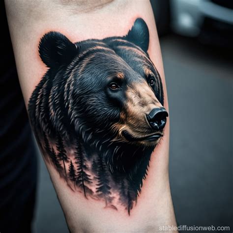 Black Bear Tattoo