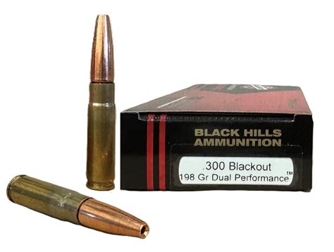 Black Hills Red Box 300 Blackout Ammo 198Gr Chp 20Rds D300whispern6