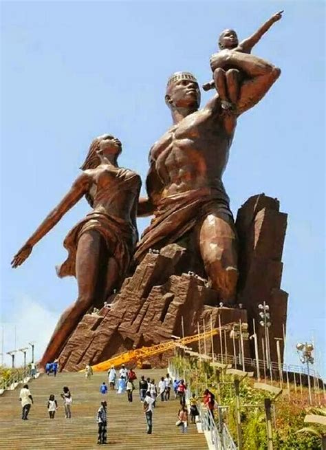 Black History Heroes The African Renaissance Monument In Dakar Senegal Black History Heroes The African Renaissance Monument In Dakar Senegal