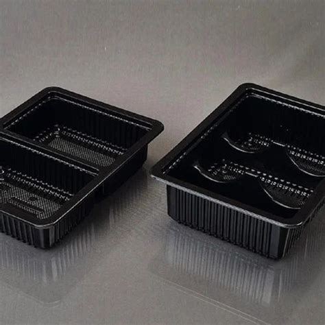 Black Plastic Food Tray At Rs 10 Piece Meal Tray In New Delhi Id