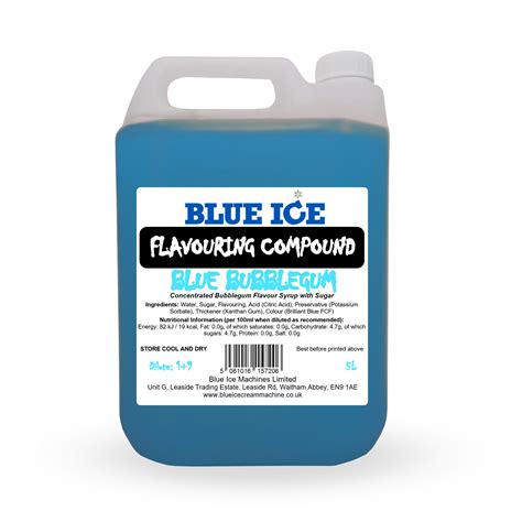 Blue Bubblegum Ice Cream Milkshake Flavouring Compound Blue Ice Blue Bubblegum Ice Cream Milkshake Flavouring Compound Blue Ice
