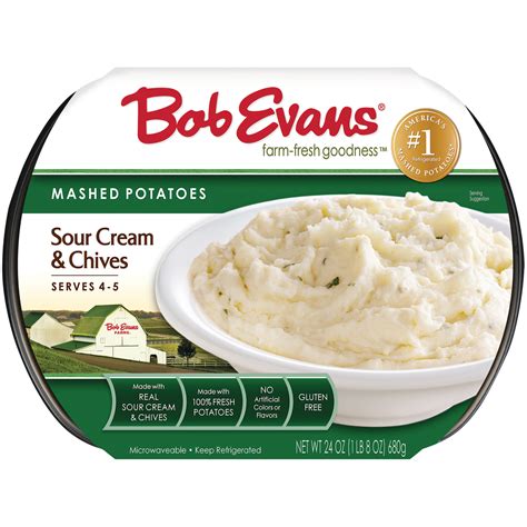 Bob Evans Mashed Potatoes Sour Cream Chives Giant Eagle Because It Matters Grocery Store Pharmacy