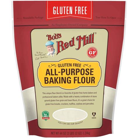 Bob S Red Mill Gluten Free All Purpose Baking Flour 4 22Oz Mill Creek