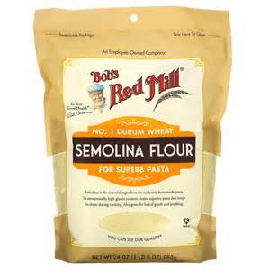 Bob S Red Mill Semolina Flour 24 Oz Fairway