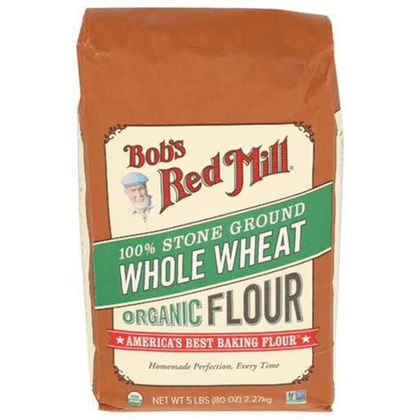 Bob S Red Mill Stone Ground Whole Wheat Flour 5 Lbs