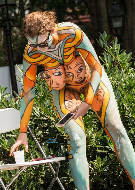 4 Body Paint Tips For Nude Models