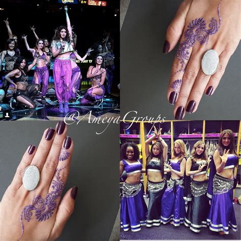 Bollywood Dancers At The Sacramento Kings Basketball Game Did Glitter