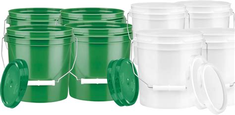 Bpa Free Storage Containers House Naturals 2 Gallon Food Grade Buckets Bpa Free Green Pails With Lids 4 Pack Plastic Bucket Bpa Free Storage Containers House Naturals 2 Gallon Food Grade Buckets Bpa Free Green Pails With Lids 4 Pack Plastic Bucket