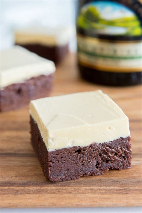 Brownies Fudgy Irish Cream Brownies With White Chocolate Buttercream Brownies Fudgy Irish Cream Brownies With White Chocolate Buttercream