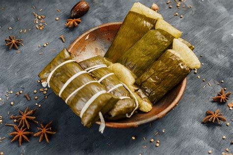 Burasa Or Buras Is A Type Of Indonesian Rice Dumpling Originating From Indonesia Cooked With Coconut Milk Packed Inside A Banana Leaf Pouch 14199594 Stock Photo At Vecteezy