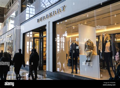 Burberry Store Brookfield Place In Battery Park City Nyc Usa Stock Burberry Store Brookfield Place In Battery Park City Nyc Usa Stock