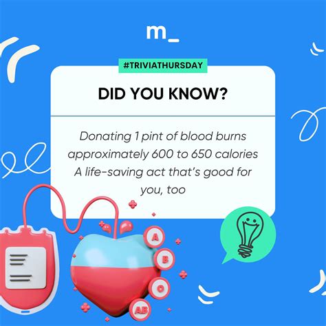 Burn Calories Save Lives Did You Know Donating Blood Burns Up To 650 Calories Stay Fit While Giving Back To Your Community Donating Blood Not Only Helps Save Lives But Also Provides