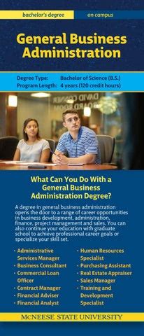 Business Administration At Mcneese State University By Mcneese Foundation Issuu