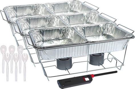 Buy 6 In 1 Disposable Buffet Food Warmer Set Event And Parties