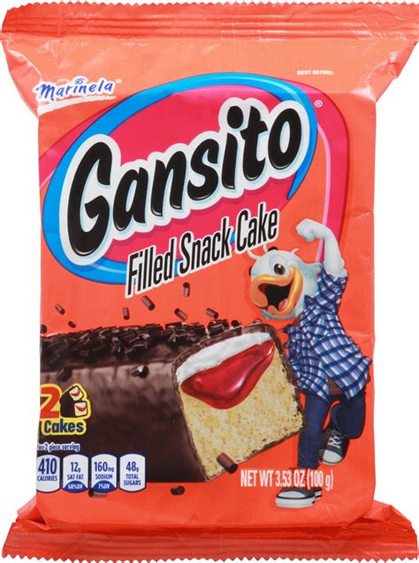 Buy Gansito Marinela Delicious Filled Snack Cake 3 Twin Pack Online