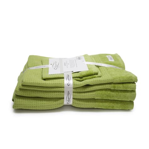 Buy Mossman Assorted Towels 6 Piece Tarragon Mydeal Australia