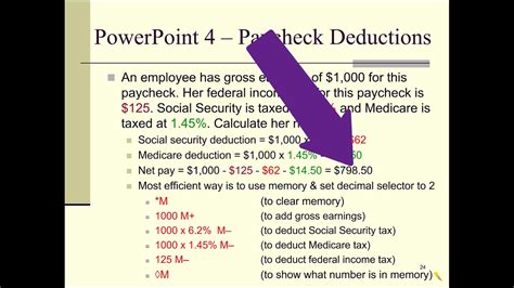 Calculate Paycheck Deductions Net Pay With A Desktop Calculator Calculate Paycheck Deductions Net Pay With A Desktop Calculator