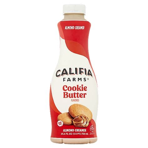 Califia Farms Almondmilk Creamer Cookie Butter Flavored Super 1 Foods Califia Farms Almondmilk Creamer Cookie Butter Flavored Super 1 Foods