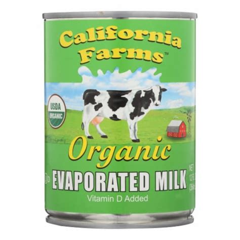 California Farms Organic Evaporated Milk 12 Pk 12 Oz Fred Meyer California Farms Organic Evaporated Milk 12 Pk 12 Oz Fred Meyer
