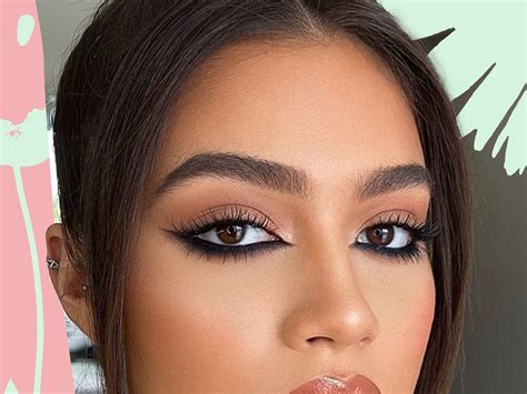 Cat Eye Eye Makeup Kajal Eyeliner White Eyeshadow