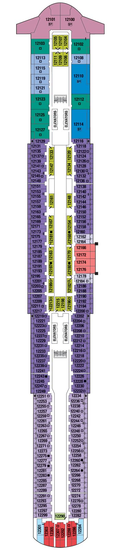 Celebrity Ascent Deck Plans Celebrity Cruises United Kingdom