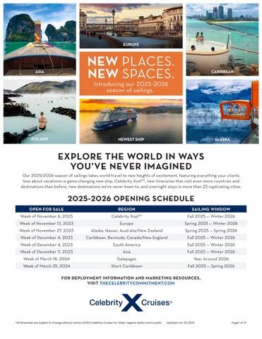 Celebrity Shore Excursions Brochure 60 Photos Moonagedaydream Film