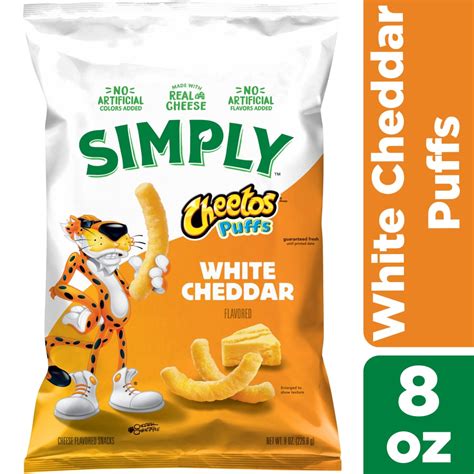 Cheetos Simply White Cheddar Puffs Chips 8 Oz Smith S Food And Drug Cheetos Simply White Cheddar Puffs Chips 8 Oz Smith S Food And Drug