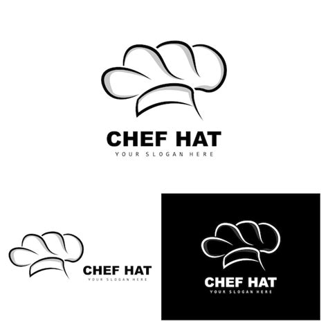 Chef Hat Logo Restaurant Chef Vector Design For Restaurant Catering Chef Hat Logo Restaurant Chef Vector Design For Restaurant Catering