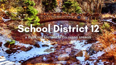 Cheyenne Mountain School District 12 Our Guide