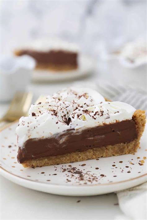 Chocolate Pudding Pie Chocolate Pudding Pie
