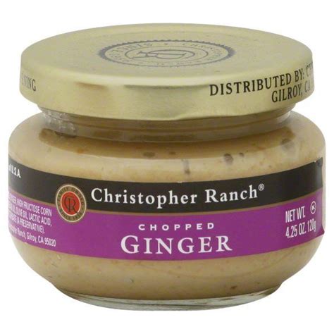 Christopher Ranch Organic Chopped Ginger Same Day Delivery Or Pickup Cub