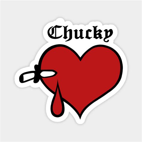 Chucky Heart Tattoo