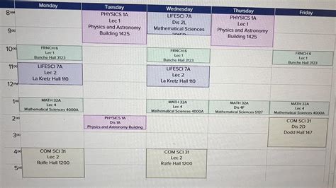 UCLA Class Planner Simplifies Your Schedule