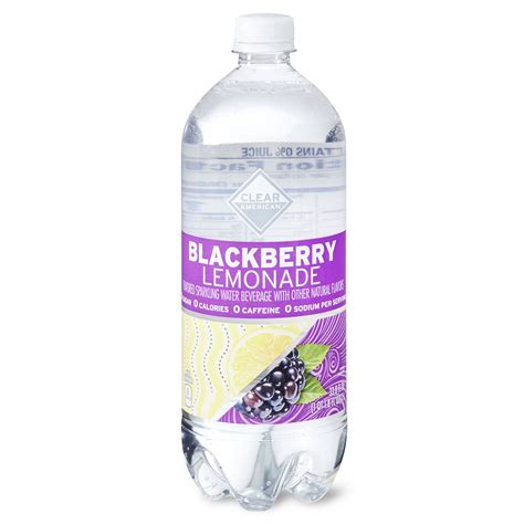 Clear American Sparkling Water Blackberry Lemonade 33 8 Fl Oz