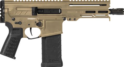 Cmmg Pistol Dissent Mk4 5 7X28 Mm 6 5 32Rd Coyote Tan Point Blank Range