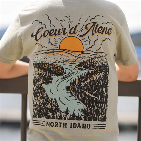 Coeur D Alene Clothing Company Shirts Stickers Coeur D Alene Clothing Company Shirts Stickers