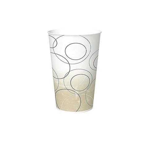 Cold Cup 5 Oz Single Wall Poly Coated Paper Multicolor Champagne 2500 Case Imperial Dade