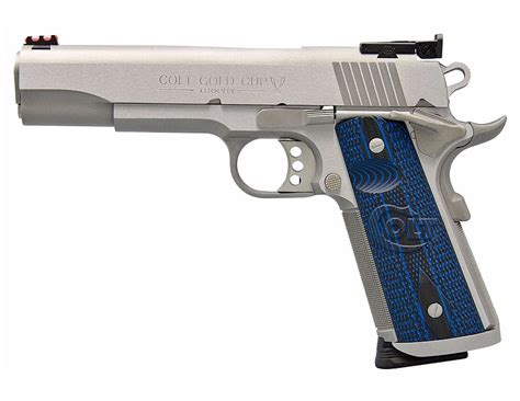 Colt Gold Cup Lite 45 Auto Acp 5In Stainless Pistol 8 1 Rounds Sportsman S Warehouse