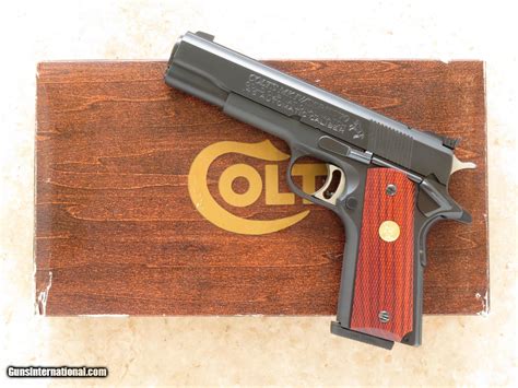 Colt Gold Cup National Match Series 70 45 Acp 5 Blued Finish